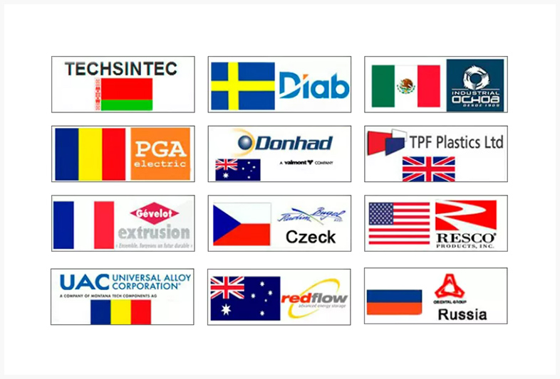 科徕 · 国外客户